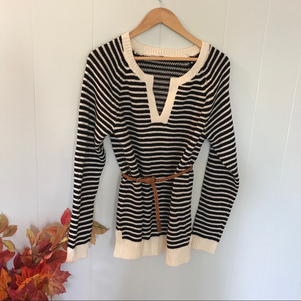 💲🔴Gap sweater nautical striped size large